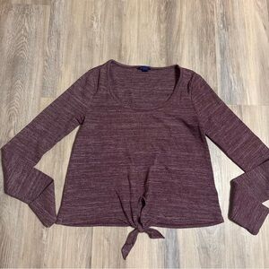 Women’s maroon Long sleeve Aeropostale XS